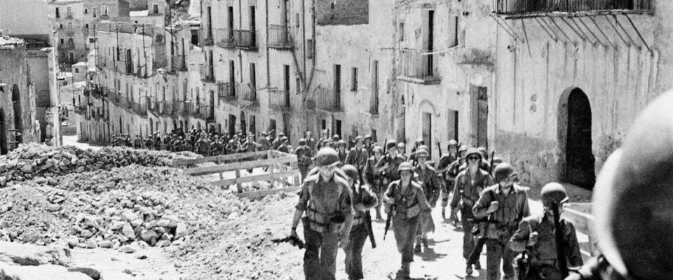 US Troops move in Sicily