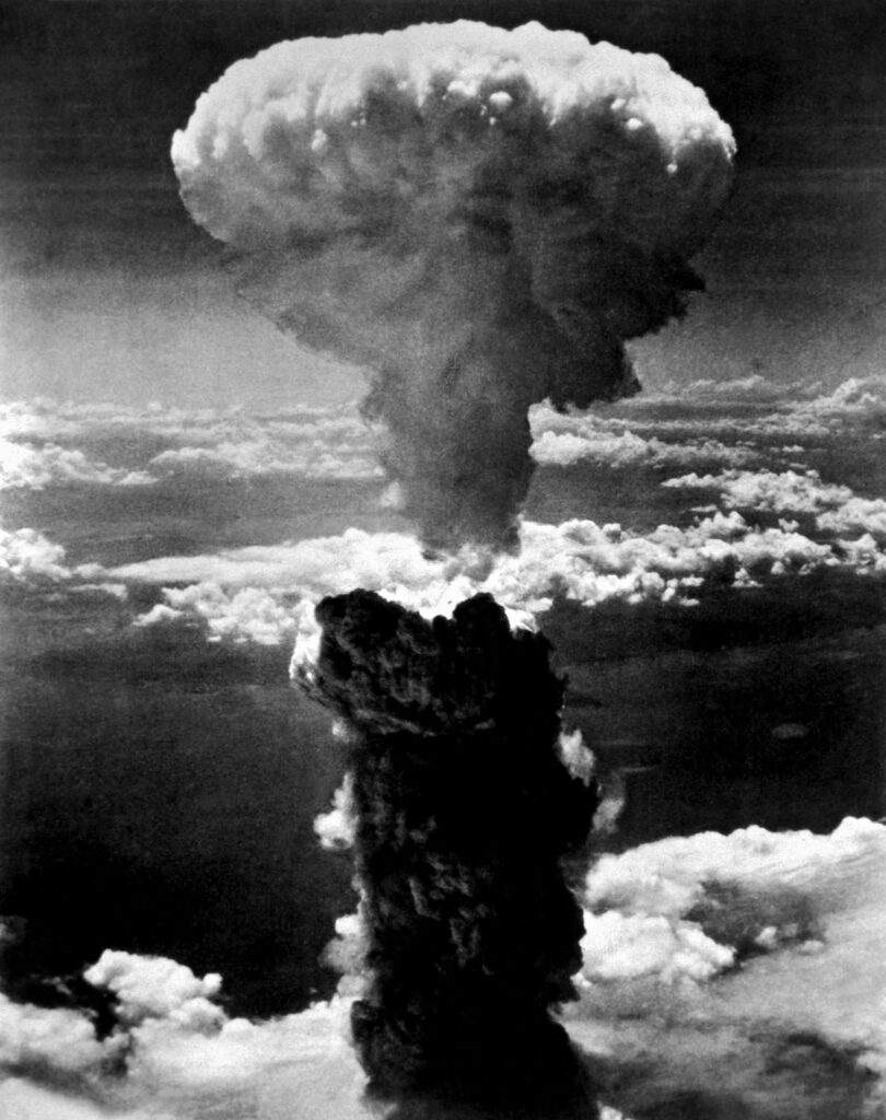 atomic bomb at Nagasaki Japan