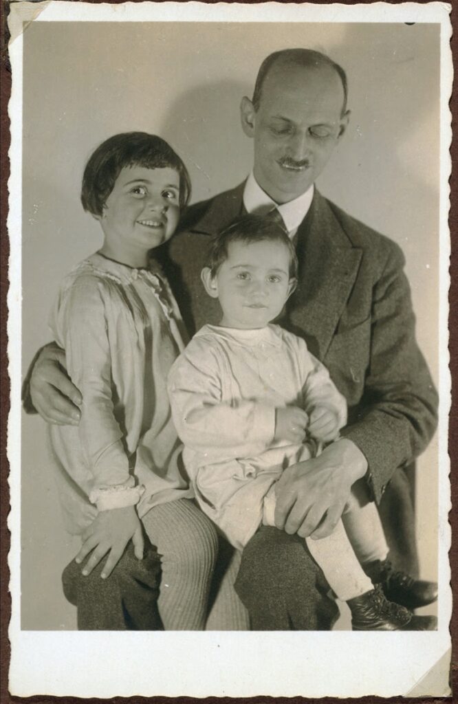 Otto, Margot and Anne Frank
